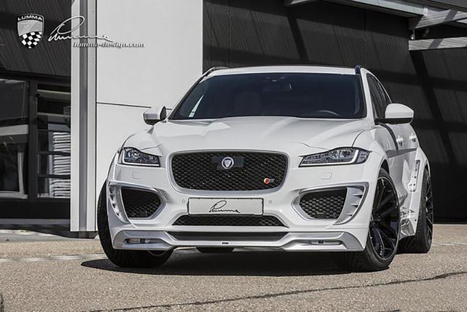 400ps马力加持捷豹f-pace足够出色,捷豹f-pace18款改装黑武士芜湖