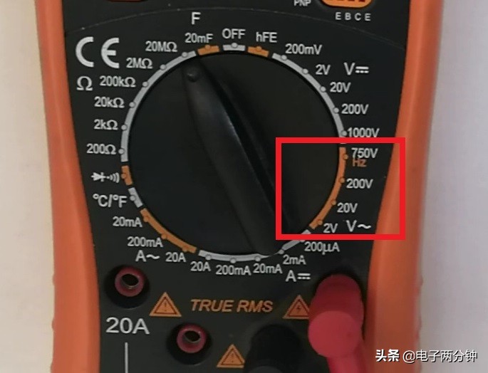 万用表最基本的几个测量功能,万用表常用测量方法