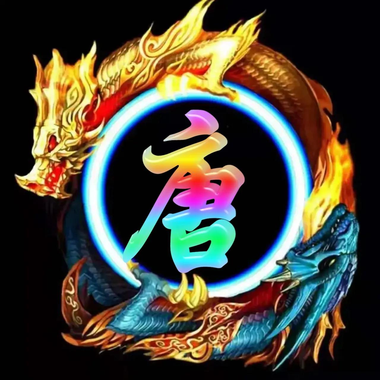 李姓氏微信头像带龙图案,冰墩墩姓氏微信头像龙