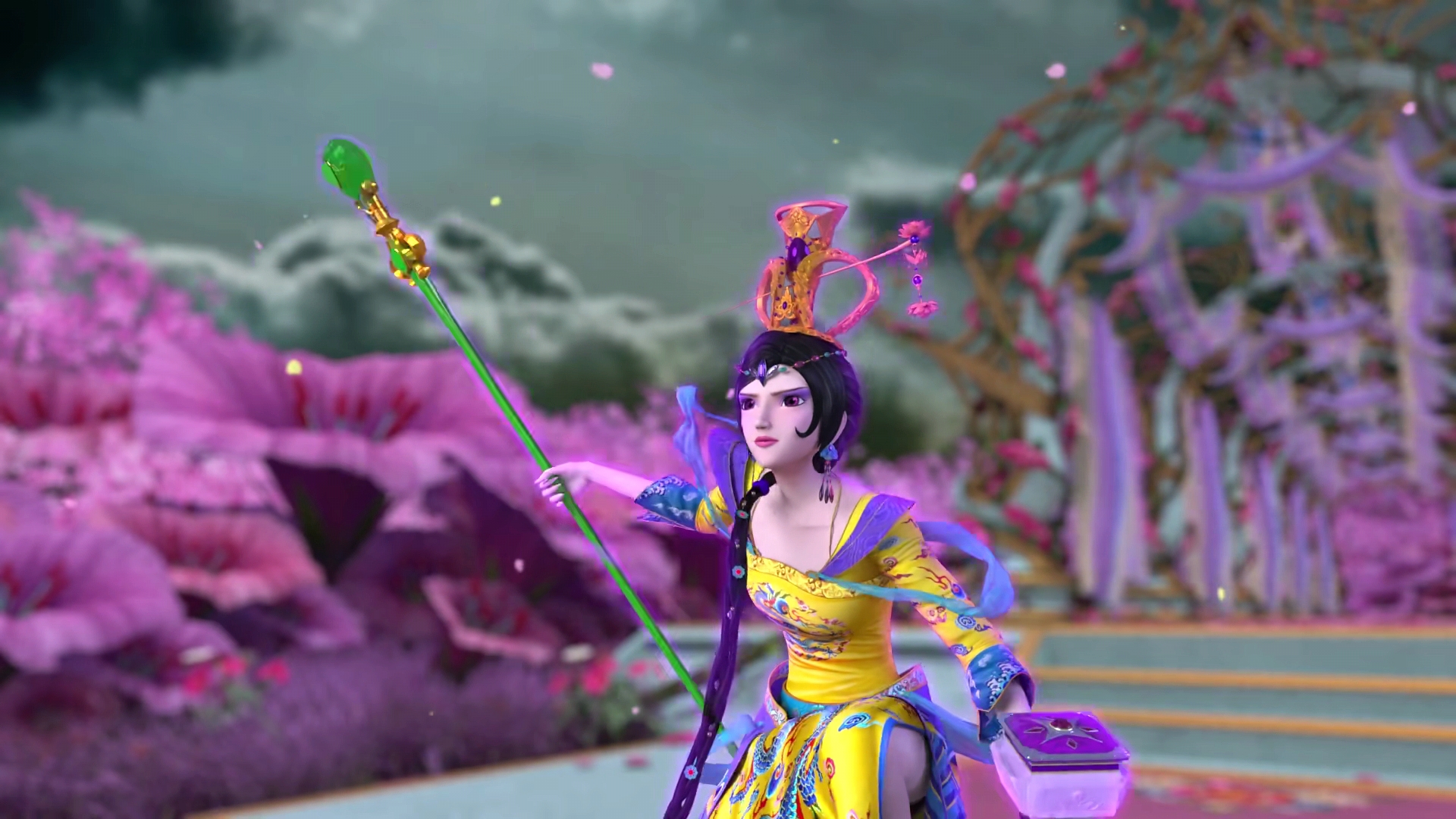 叶罗丽光仙子白光莹复活,辛灵从曼多拉中救出白光莹