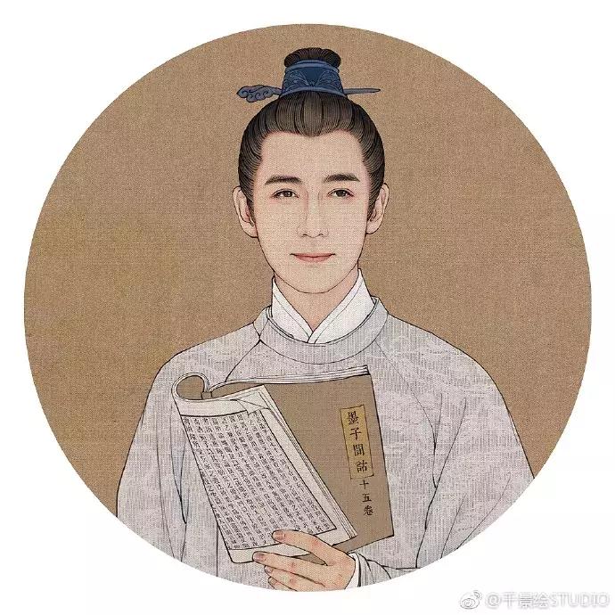 100张绝美古风女手绘简单铅笔,古风6-12岁手绘漫画人物超简单