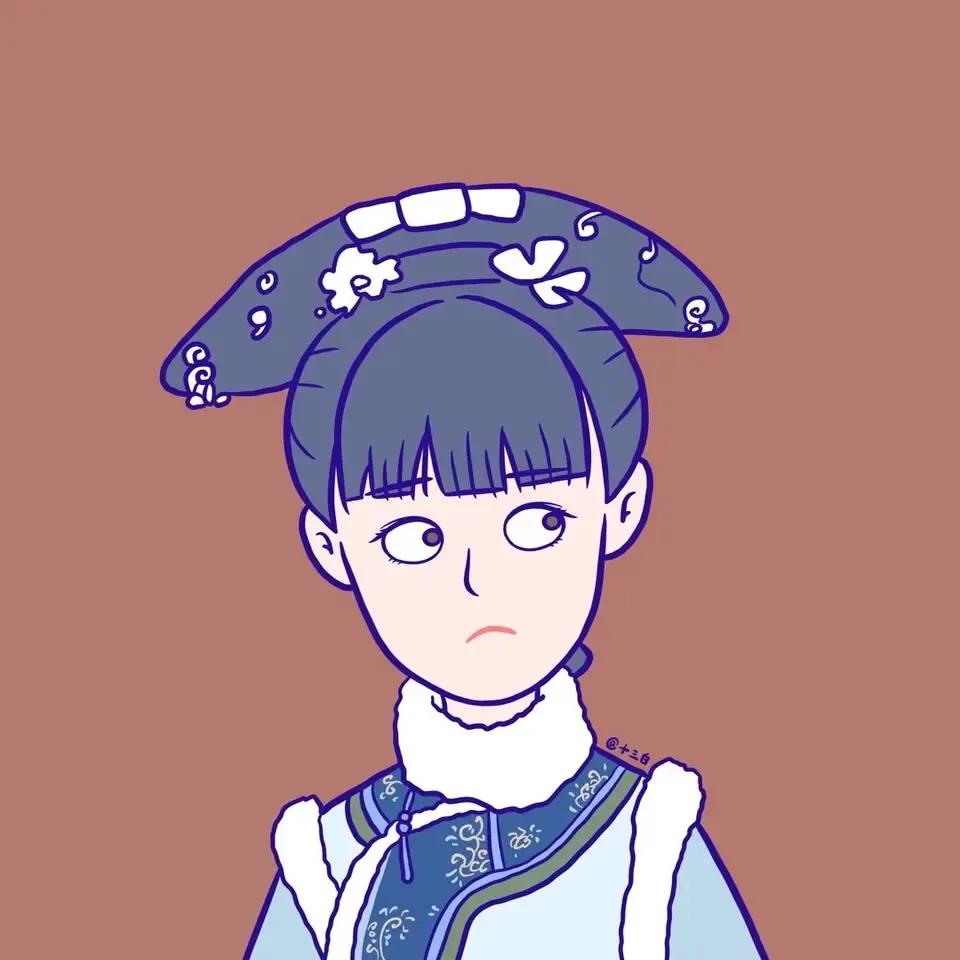 古典漫画头像小可爱,经典头像小可爱