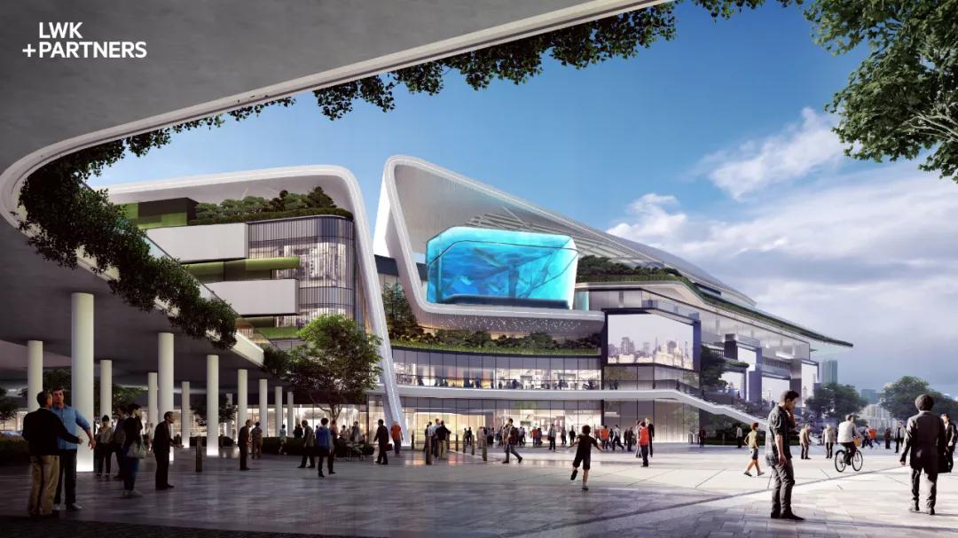 LWK梁黄顾|中山欢乐海岸购物中心及公寓设计方案出炉