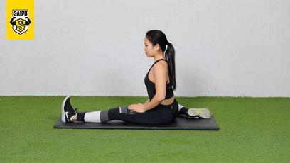 小腿粗怎么办？拉伸准没错~经典瘦小腿拉伸动作，每天拉伸瘦小腿