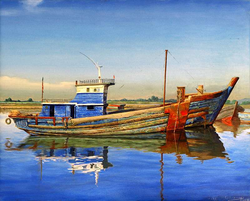 我眼中的龙江画家,龙江好画家宋强简历