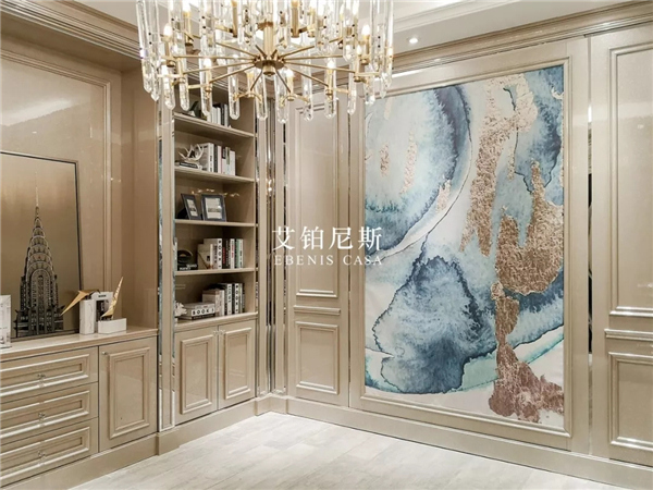 客厅贝壳漆款式,贝壳肌理漆系列效果图