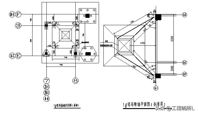 中建塔吊布置,中建二局四公司塔吊
