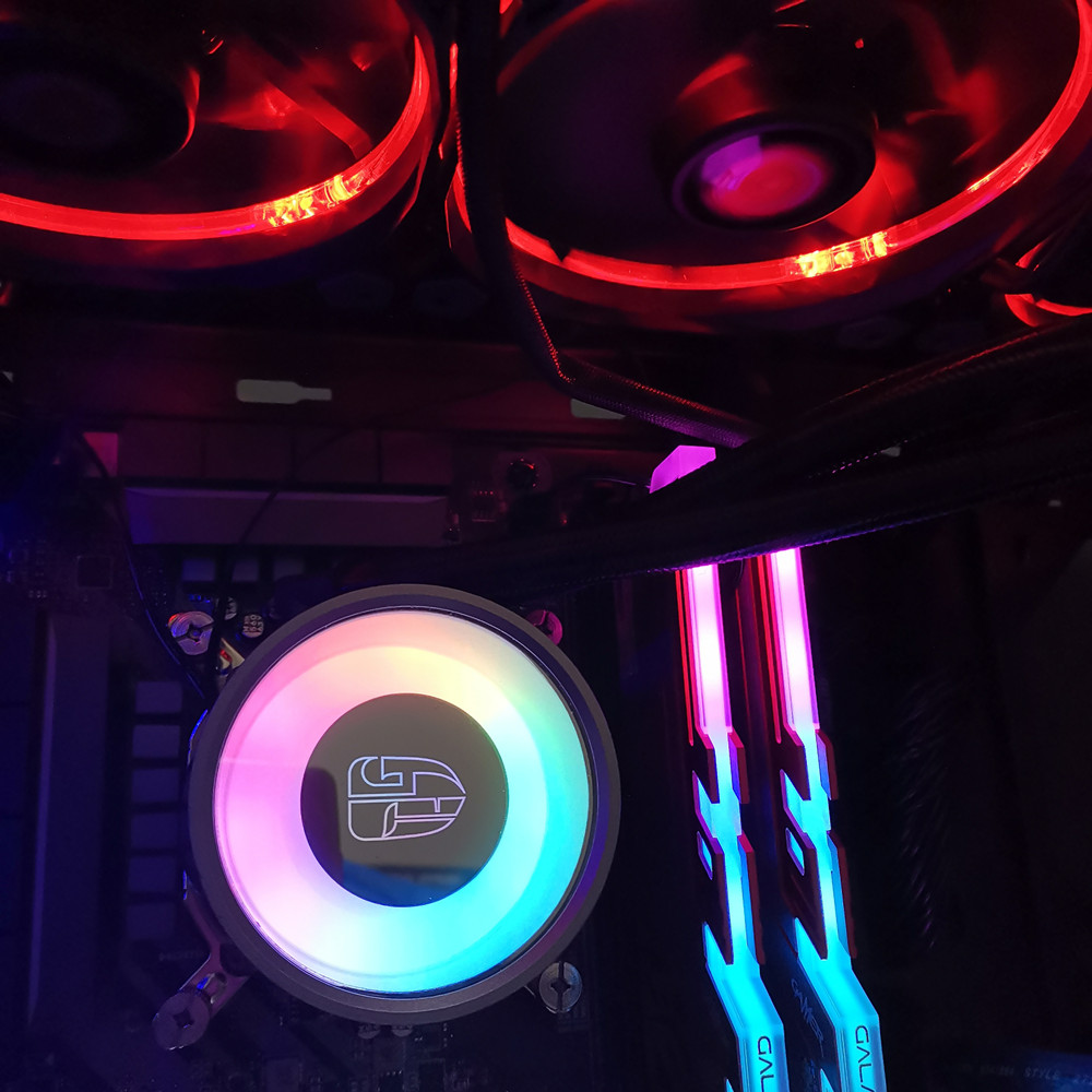 九州风神240堡垒水冷,九州风神冰堡垒240水冷安装方法