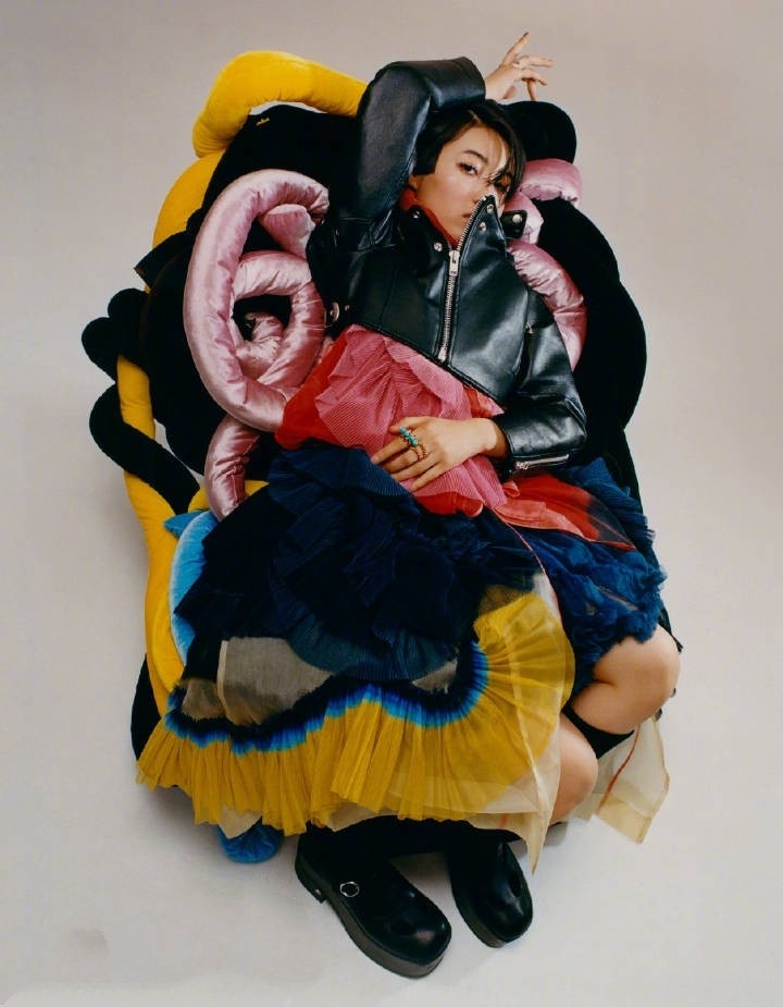 张子枫时尚造型图,张子枫可爱镜头混剪