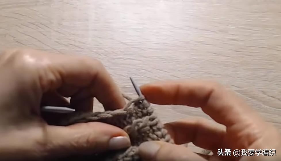 织半指手套的教程,织手套冬女款教程