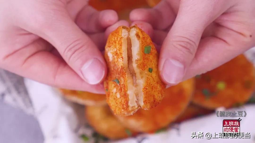 酥脆炸土豆小吃,炸土豆想要外酥里嫩