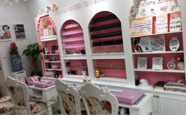 成都美甲店创业装修设计,南京美甲店装修知识大全