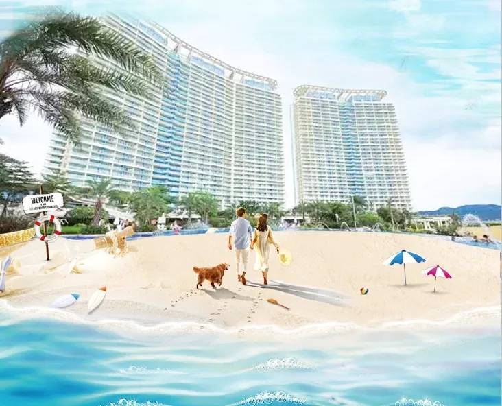 媲美三亚的海滩,可媲美三亚的海滨城市