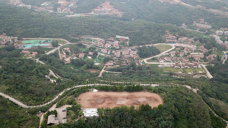 郑州五云山跑马场、停机坪等违建拆除完毕