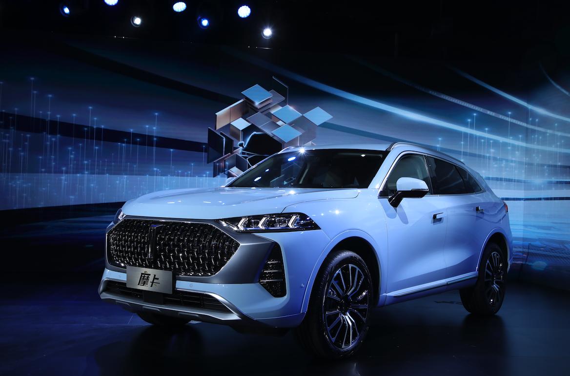 新车速递wey全新旗舰suv摩卡,wey摩卡全球首秀高能