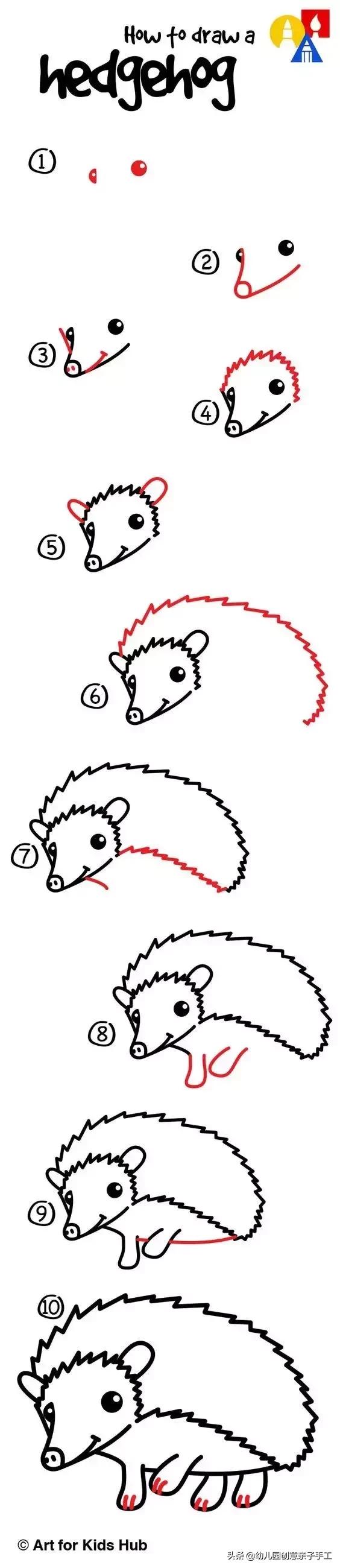 昆虫记里面有什么昆虫简笔画,幼儿简笔画昆虫大全最简单带颜色