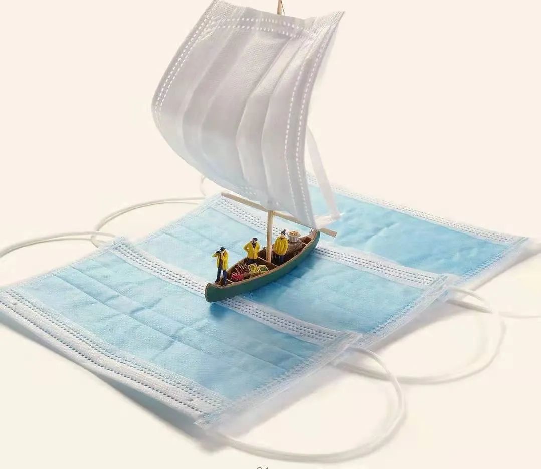 这个日本人，把奥运场地做成一个口罩那么大......