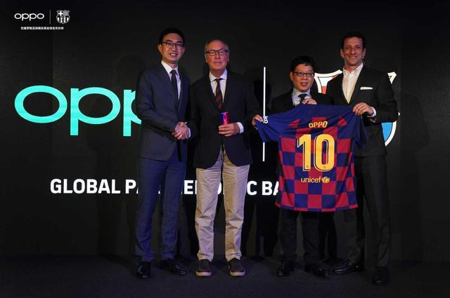 opporeno巴萨定制版广告,oppo巴萨定制机真机图赏