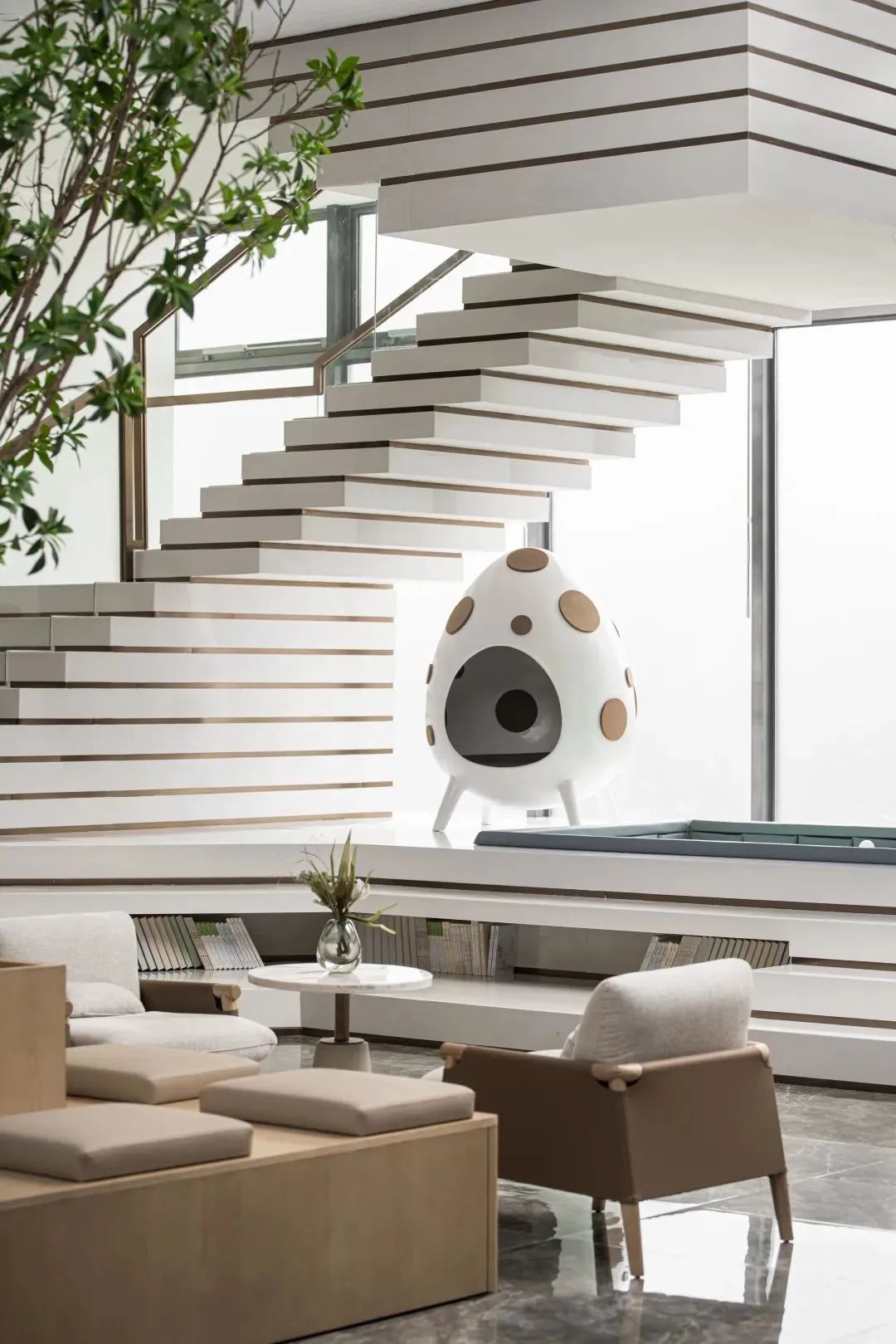 中梁·湖光学府麋鹿·森林书吧