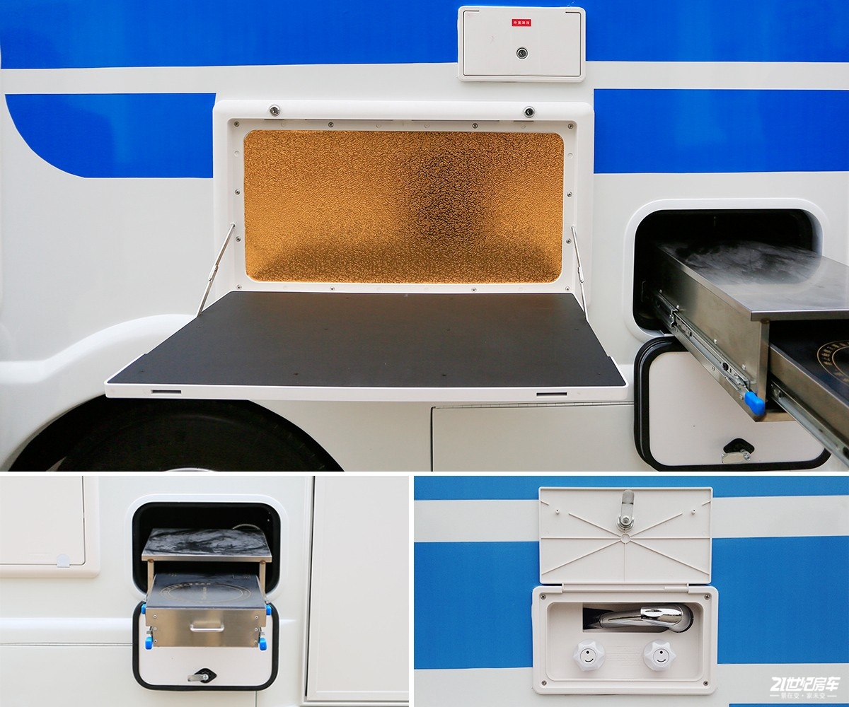 性价比入门房车,新飞国六平头轻卡房车