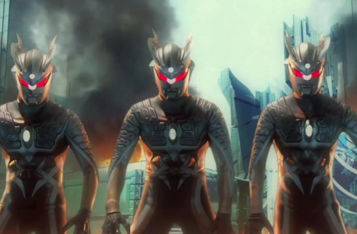 银河奥特曼决战十位奥特战士全集,银河奥特曼十位奥特战士大战怪兽