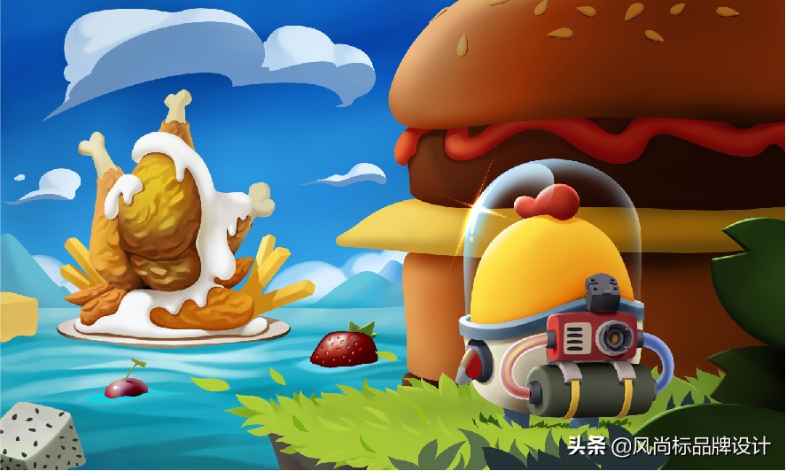 皇小小鸡排家族设计分享