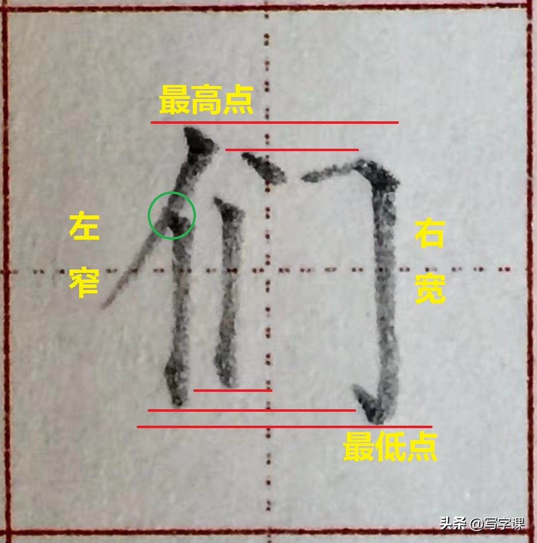 写字笔画笔顺间架结构精讲,赵老师常用92字结构精讲