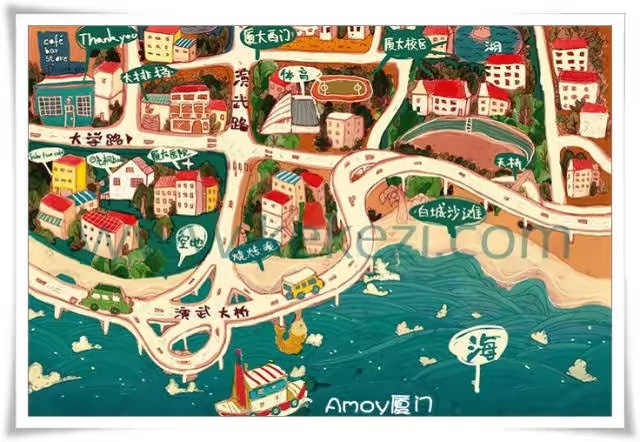 海上花园鹭岛行,海上花园鹭岛城市