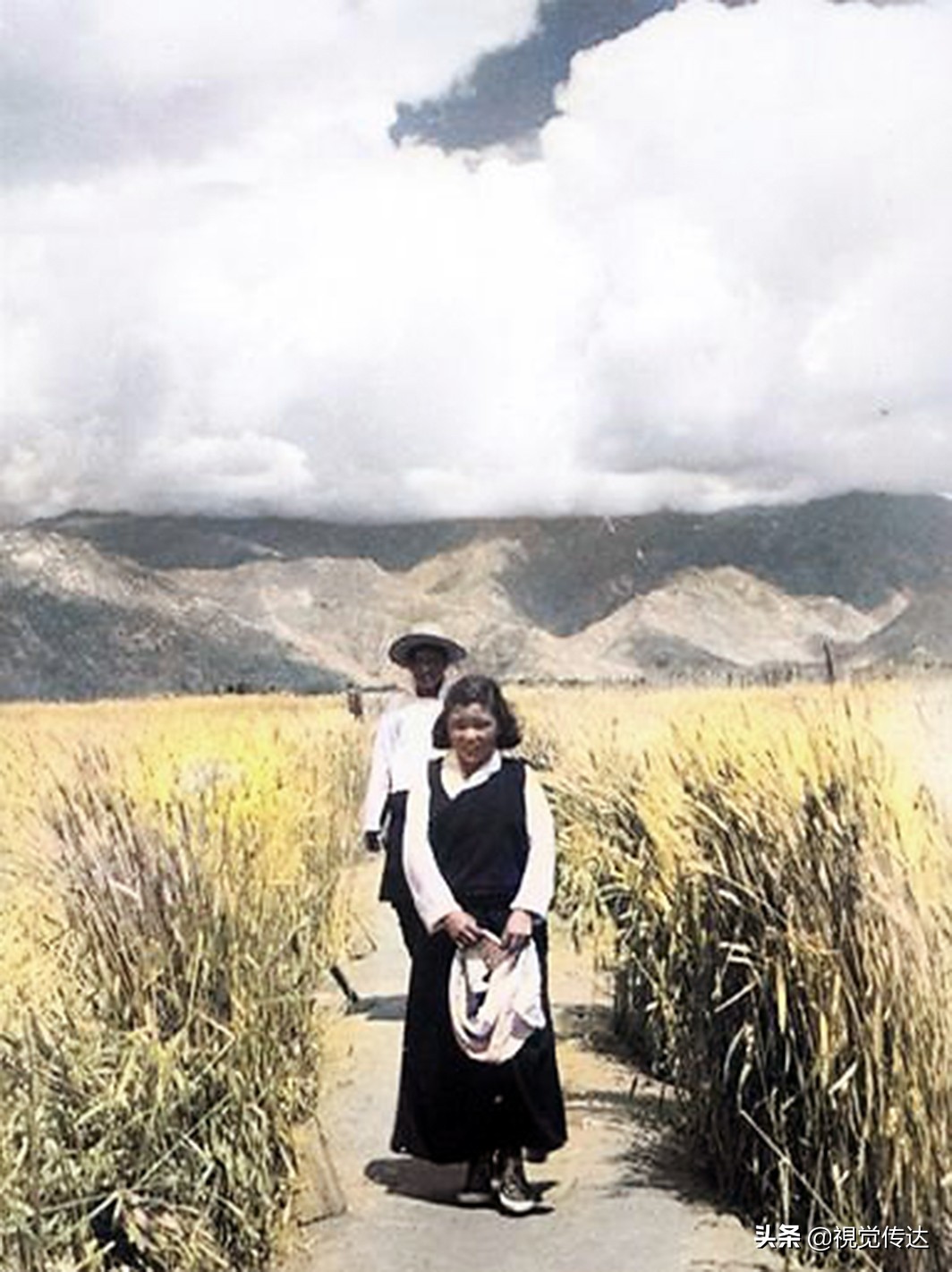 18张令人叹为观止的彩色老照片,令人震撼的65年前西藏高清彩照