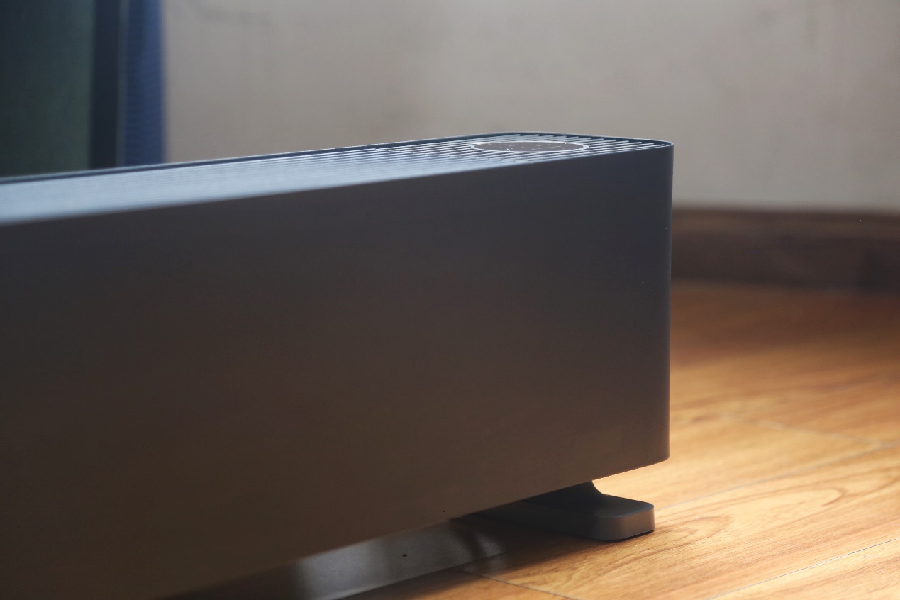 踢脚线智能电暖器,米家石墨烯折叠踢脚线电暖器超薄