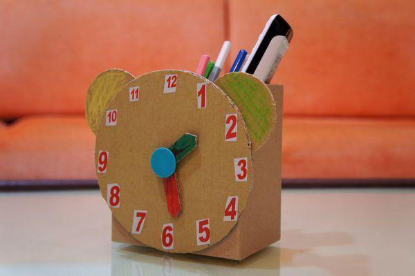 怎么能给孩子做纸箱玩具,变废为宝的学习玩具