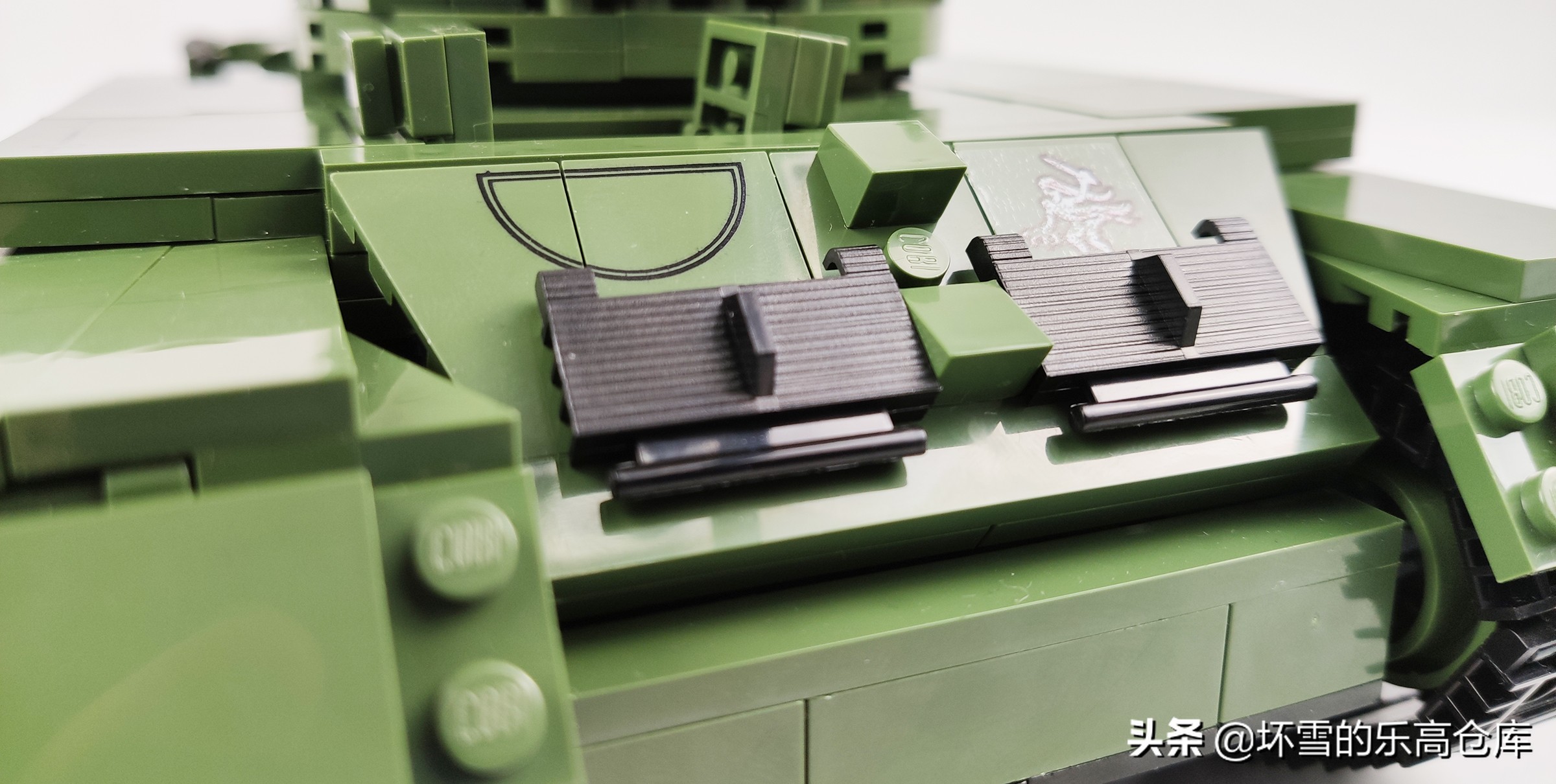 车可以吃胖，红茶不能洒：cobi积木百夫长mk1图文测评