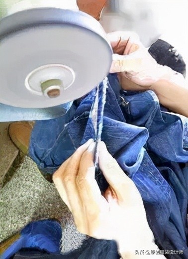 牛仔洗水的八道工序,牛仔洗水工艺流程与效果