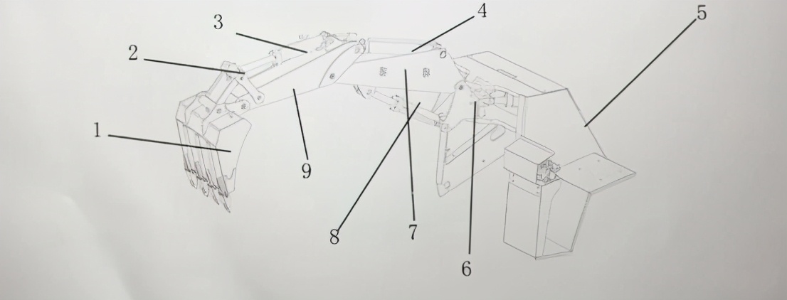 扒渣机结构图,扒渣机构造