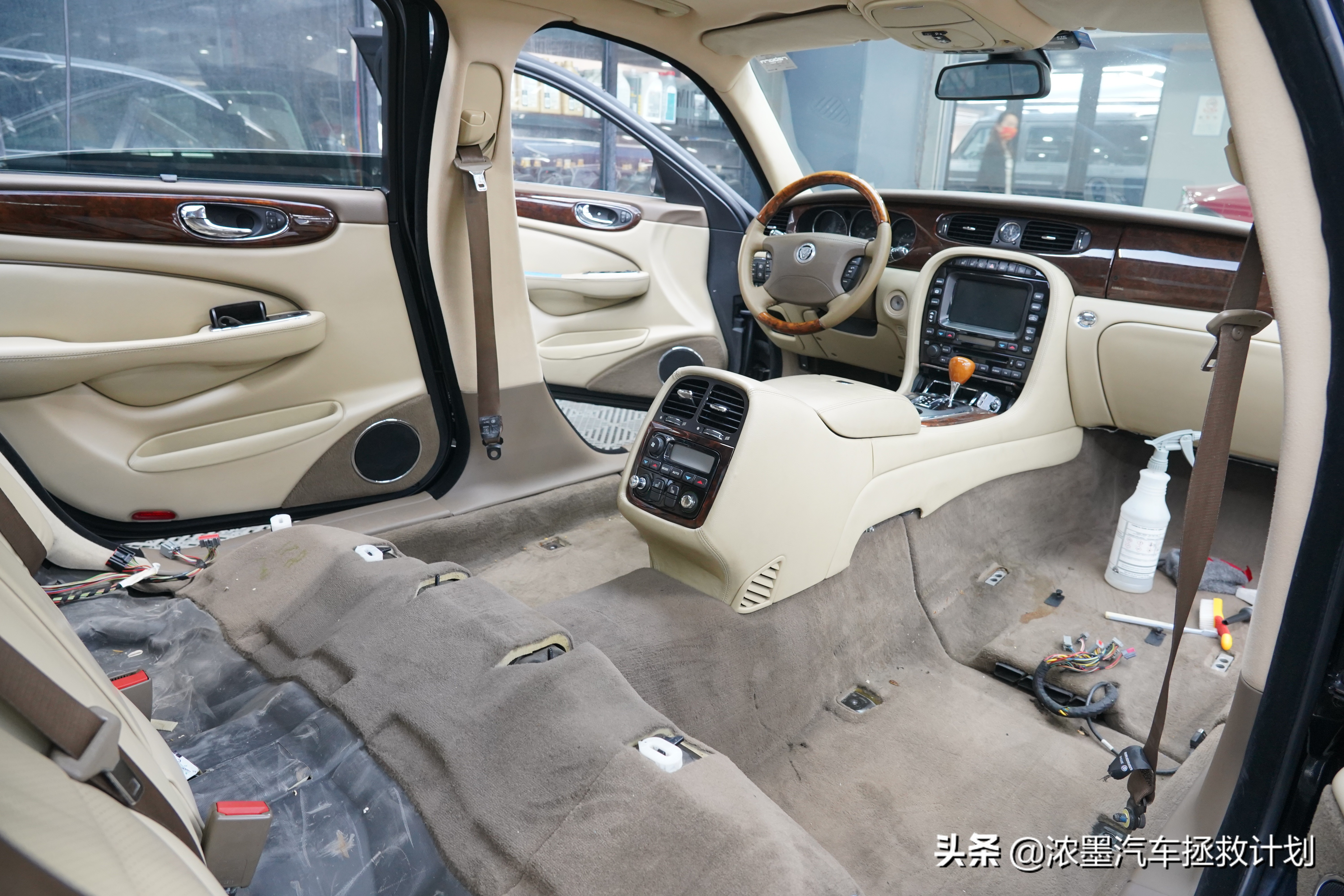 专业维修整备老款捷豹xj系列,老款捷豹xj整备视频