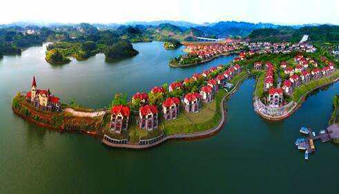 南川黎香湖到金佛山,南川到金佛山旅游攻略图