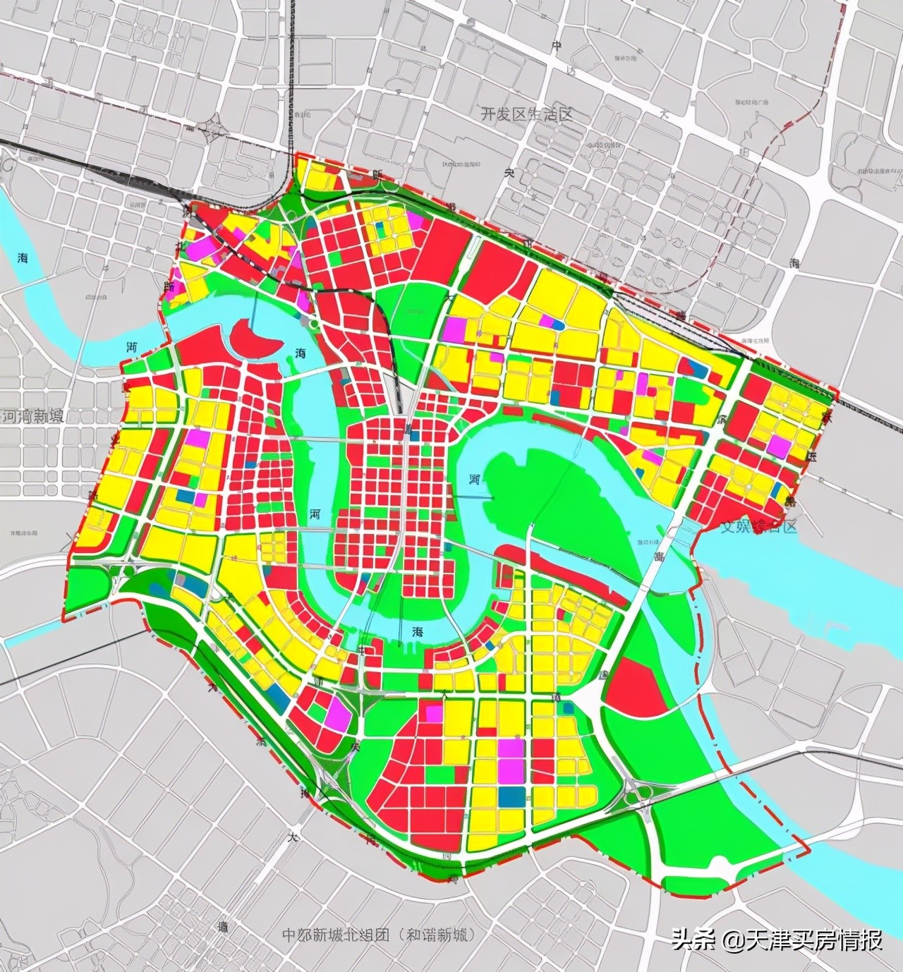 天津响螺湾照片,天津响螺湾街景