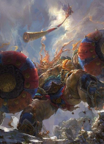 游戏插画绘画全过程,游戏插画师优秀作品集