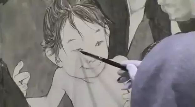 井上雄彦手绘灌篮高手大结局,井上雄彦灌篮高手作画视频