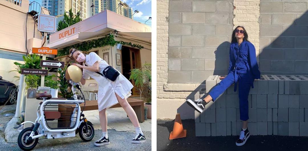 棋盘格网红款,厚底vans棋盘格