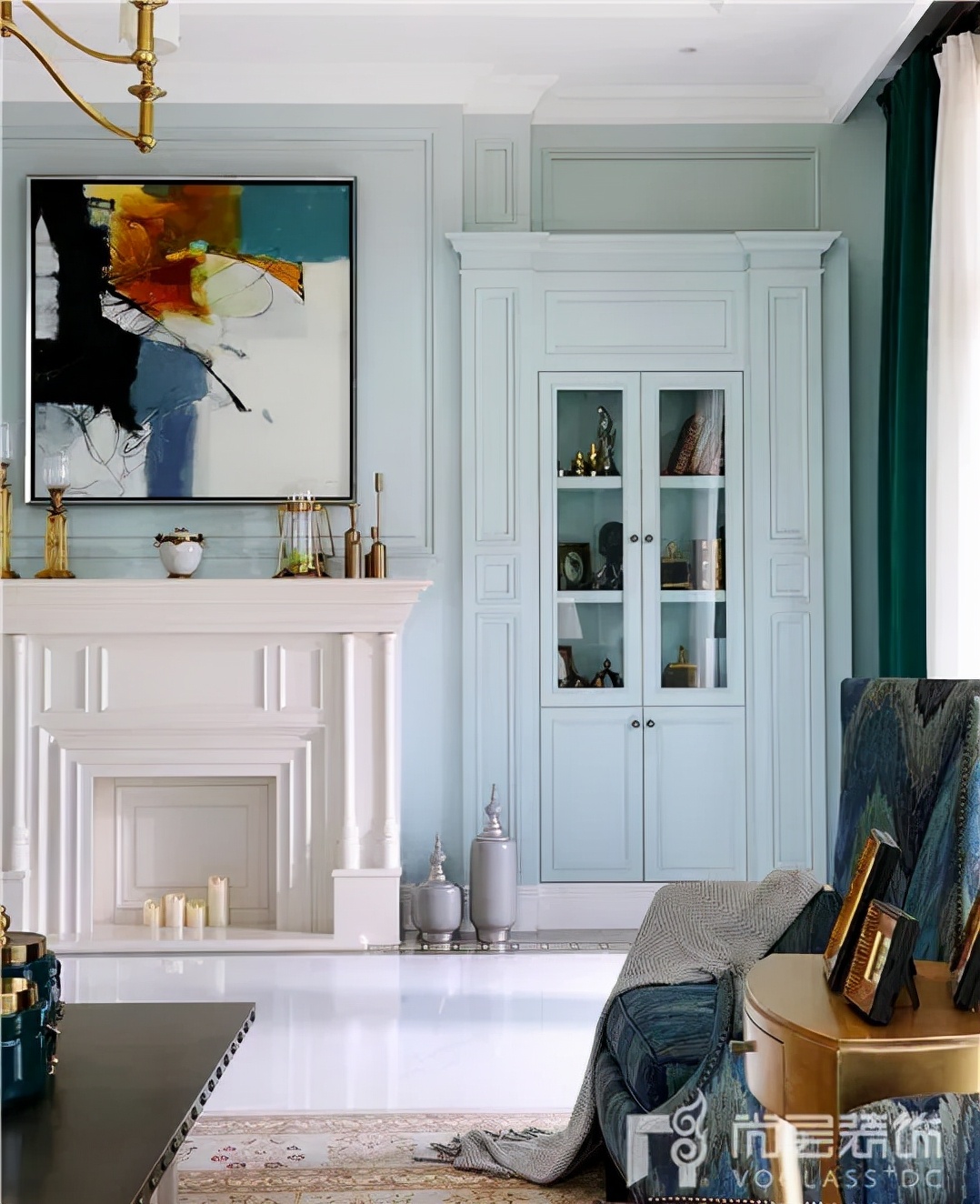 家居使用浪漫马卡龙色带，私享别墅另一种生活