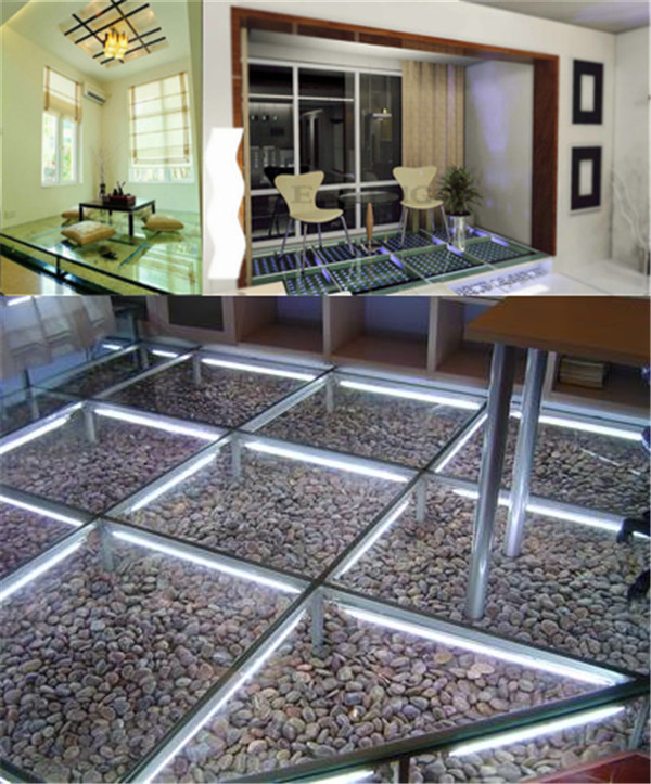 模仿制作别墅,轻奢家装玻璃地台