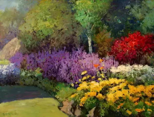 100张油画风景欣赏每一张都是顶配,100张风景油画初学者临摹