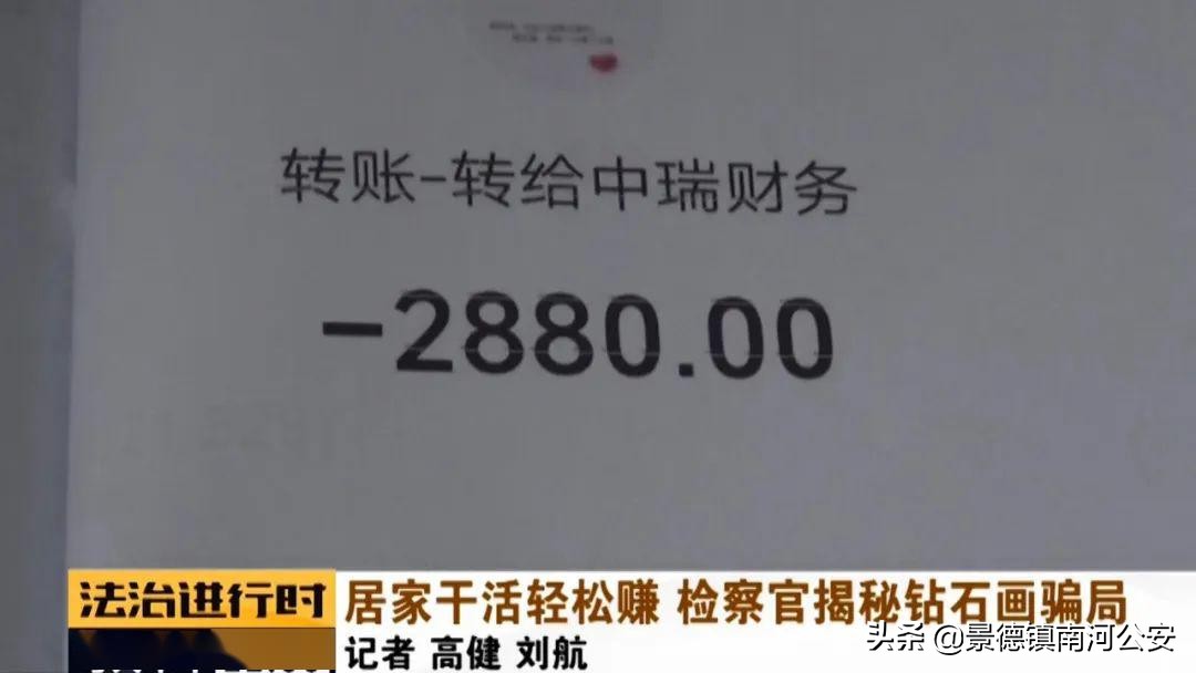 业余时间黏一副手工画能赚7千块钱？216人被骗，总金额60余万