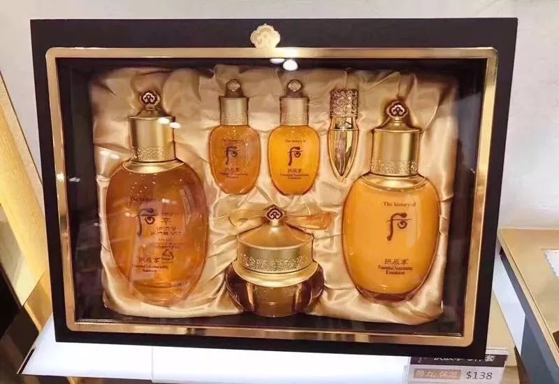 whoo后拱辰享美白套装,whoo后津率享专柜正品保湿棒