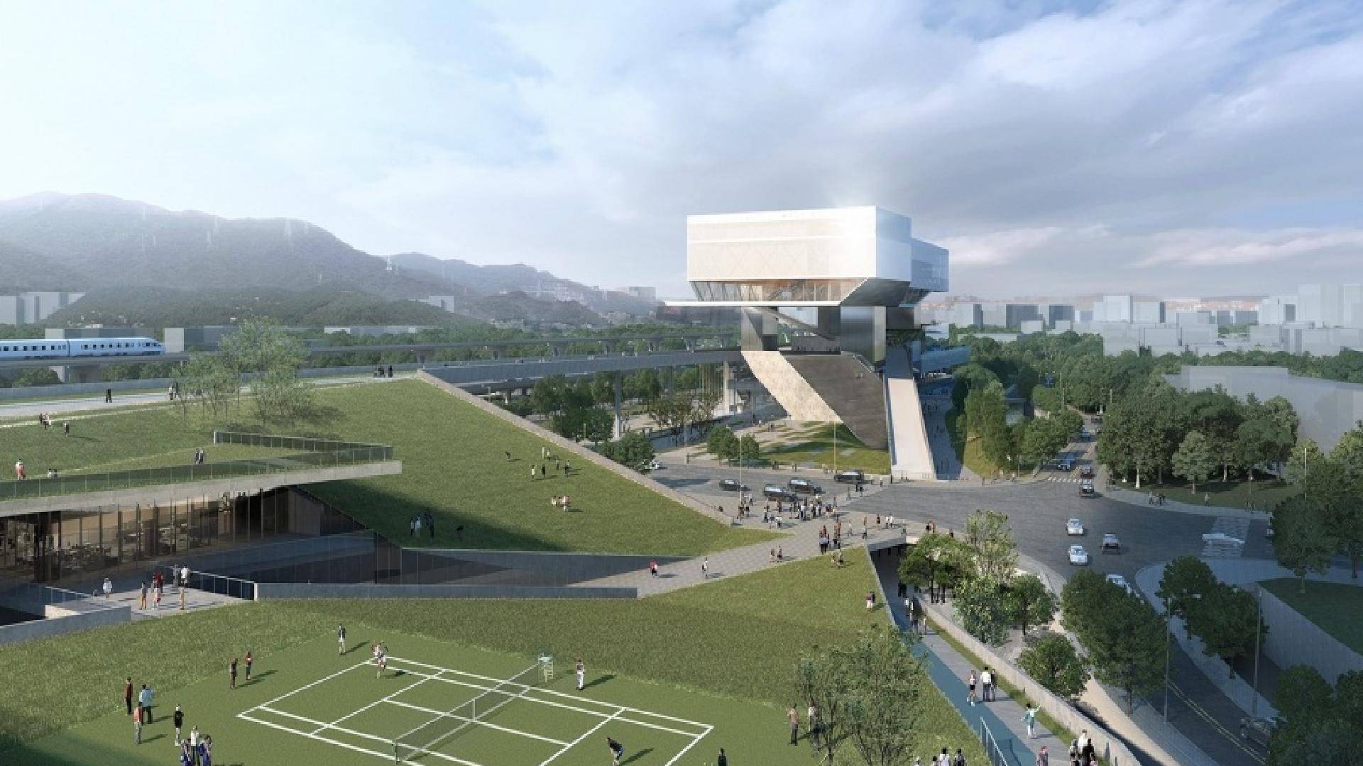 深圳龙华文体中心新建的项目,深圳体育中心改造后最新效果图