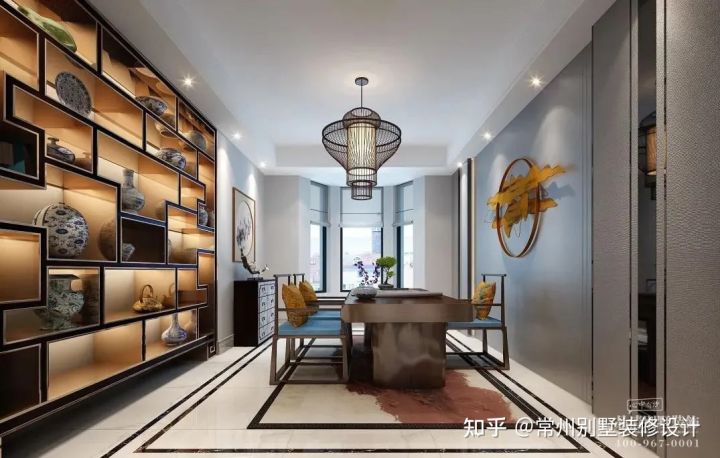 129法式轻奢别墅装修实景案例欣赏,名家中式别墅装修风格