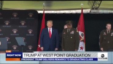 西点军校演讲特朗普,西点军校美国上将励志演讲