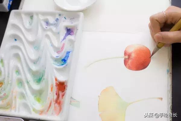 固体水彩颜料新手入门教程,水彩插画新手入门教程