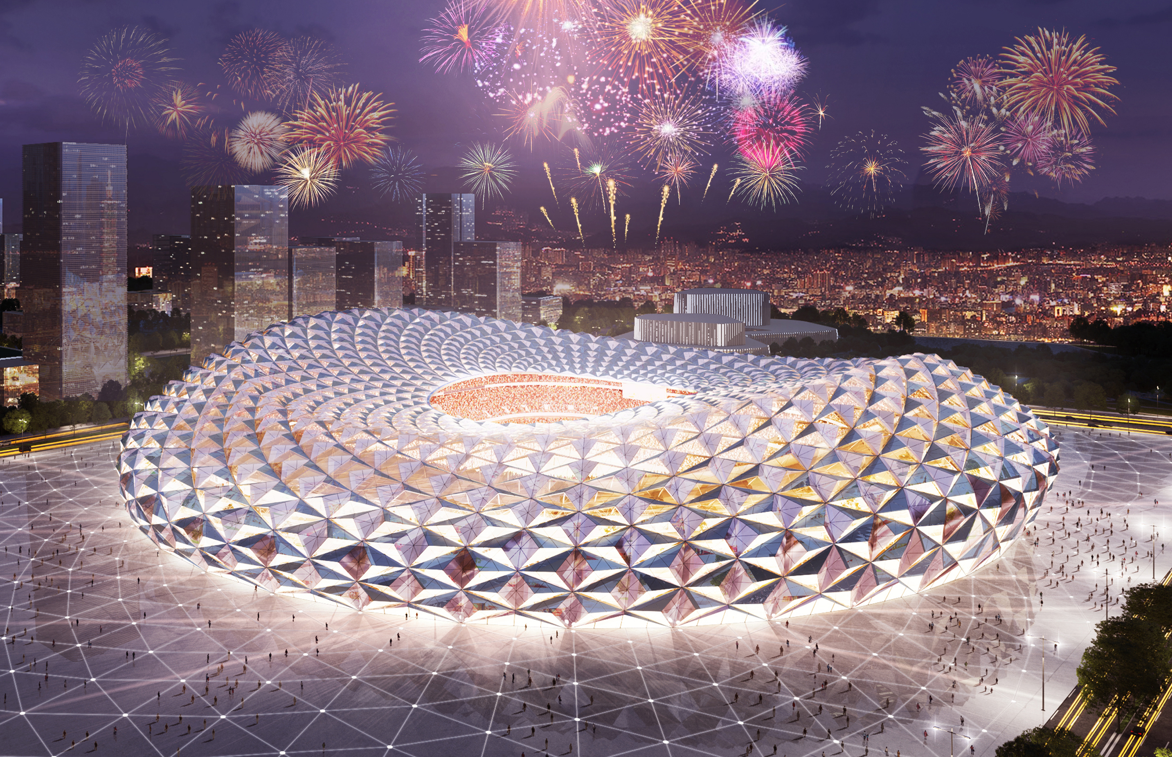 中国最好的十大足球场,恒大荷花球场最新视频